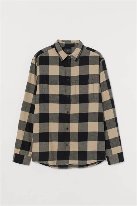 flannel h&m